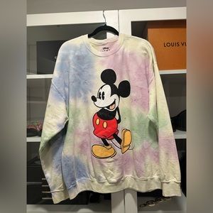Tie Dye Mickey Crewneck -